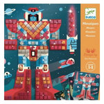 Djeco Collages Mosaiques Space battle