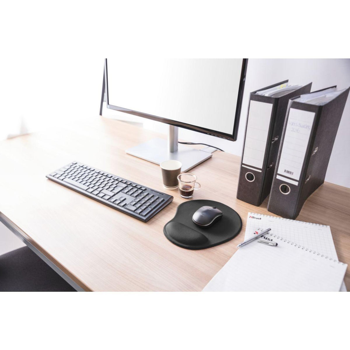 Trust Repose-poignet BIGFOOT noir