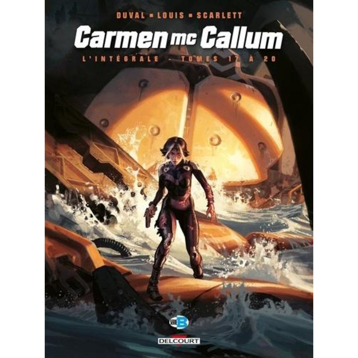 CARMEN MCCALLUM INTEGRALE TOMES 17 A 20 : CYBERIE ; LES PORTES DE L'ENFER ; MADE IN JAPAN ; VILLA TAIRA, Duval Fred
