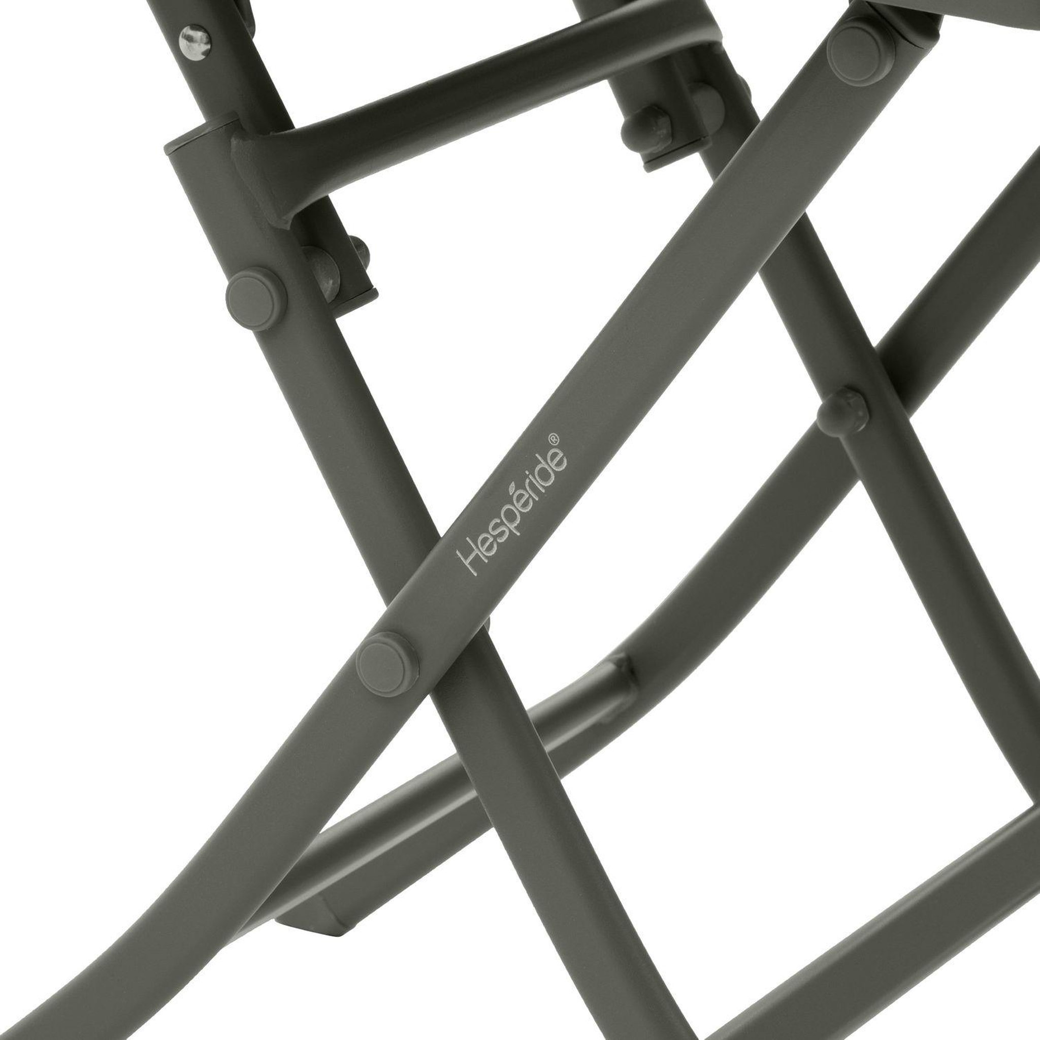 Voir la diapositive 3 : HESPERIDE Table basse pliante carrée 2 places GREENSBORO