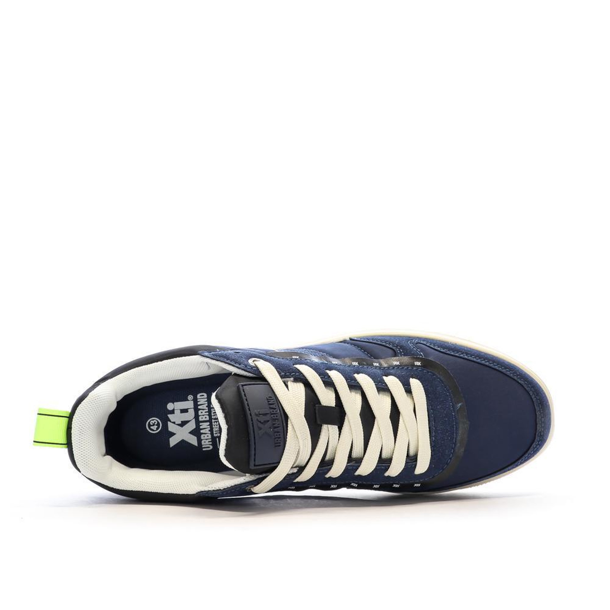 Voir la diapositive 4 : XTI Baskets Marine Homme Xti 43905