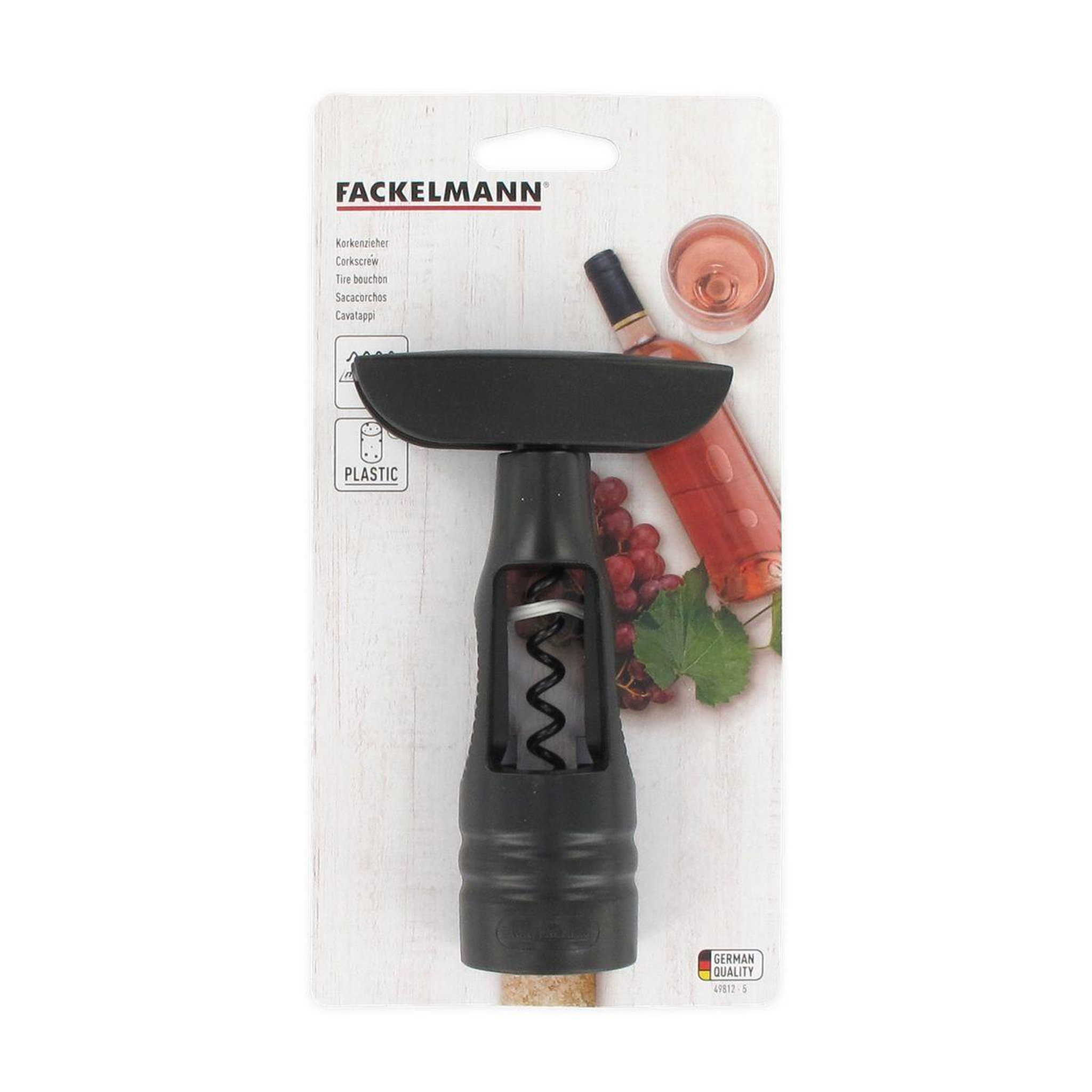 Voir la diapositive 4 : Fackelmann Tire-bouchon vis sans fin fackelmann bar concept