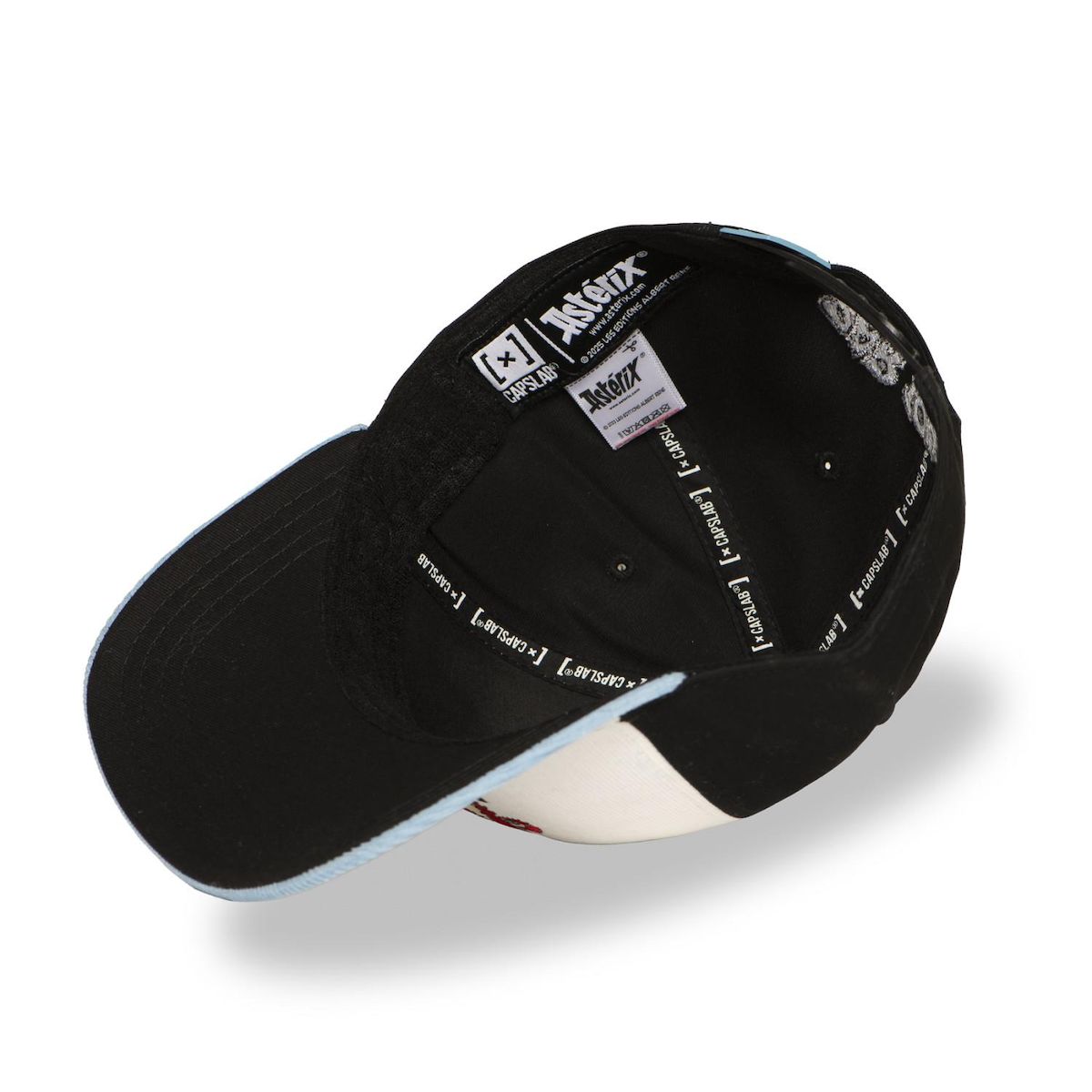 CAPSLAB Casquette prenium semi curved Asterix