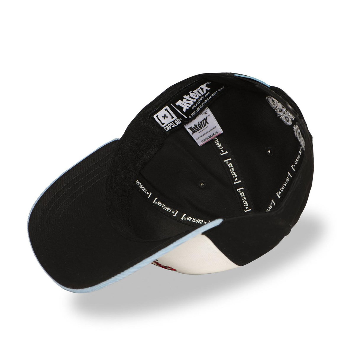 CAPSLAB Casquette prenium semi curved Asterix