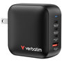 Voir la diapositive 3 : Verbatim Verbatim GaN Charger 100W Universel Noir Secteur Charge rapide Intérieure