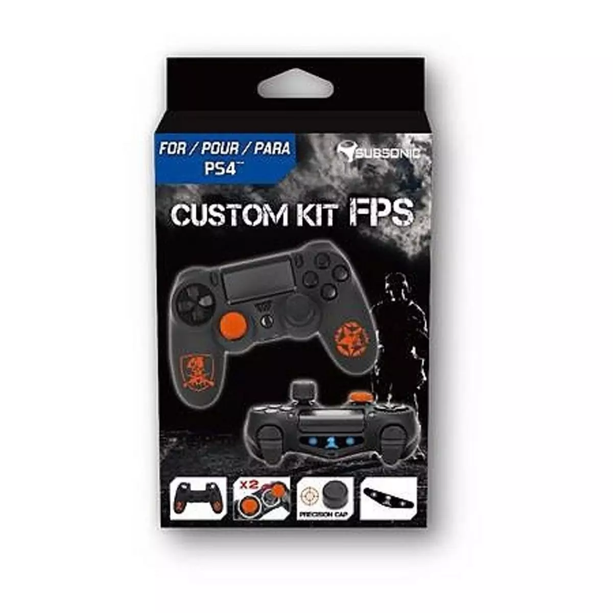 Custom Kit FPS Edition pour manette PS4