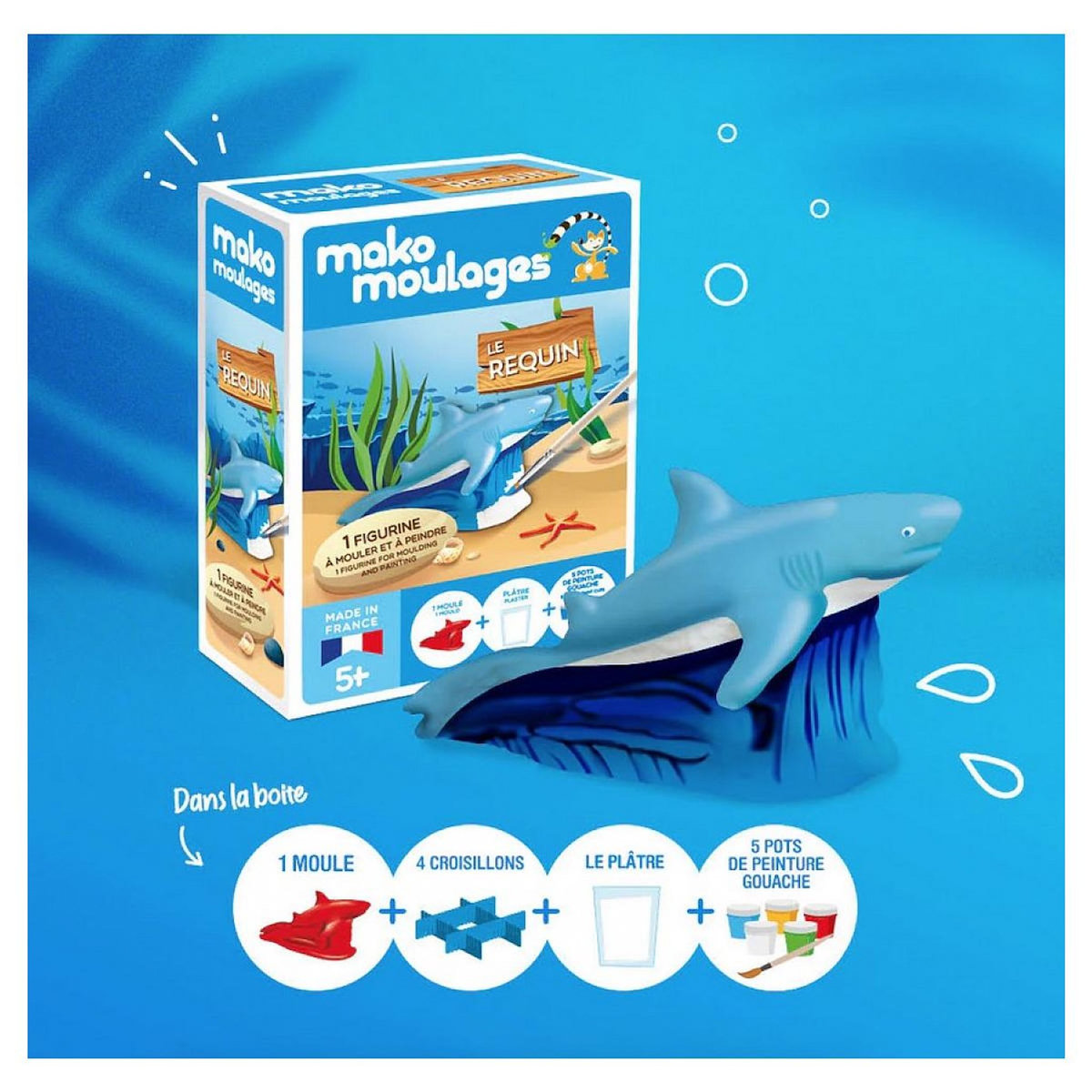 Mako Creations Mako Moulage Le Requin - Boite unitaire
