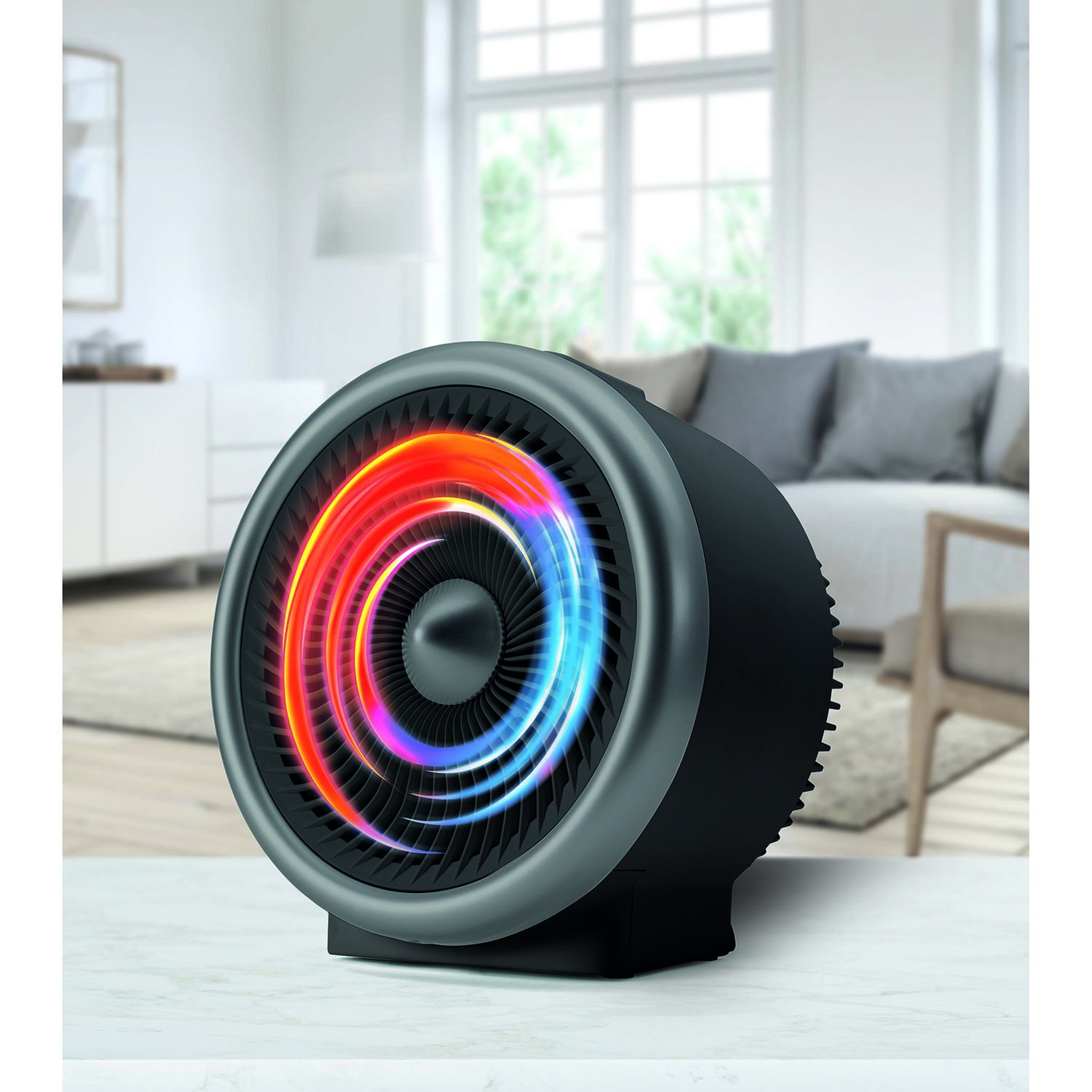 Voir la diapositive 3 : Taurus Alpatec Chauffage soufflant vortex 2000w - tropicano jet hot & cool