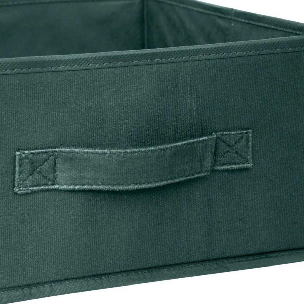  Boîte de Rangement Velours  Mix N Modul  31x31cm Kaki