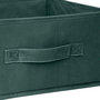Voir la diapositive 2 :  Boîte de Rangement Velours  Mix N Modul  31x31cm Kaki
