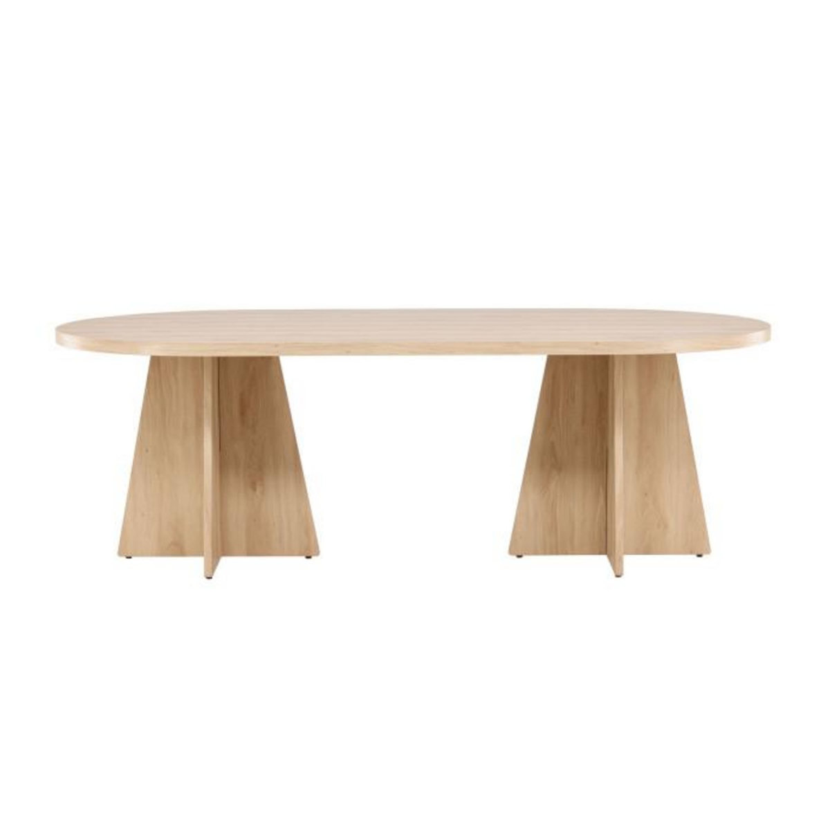 Paris Prix Table à Manger Design  Bootcut  230cm Naturel