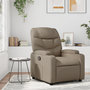 Voir la diapositive 1 : VIDAXL Fauteuil inclinable Cappuccino Similicuir