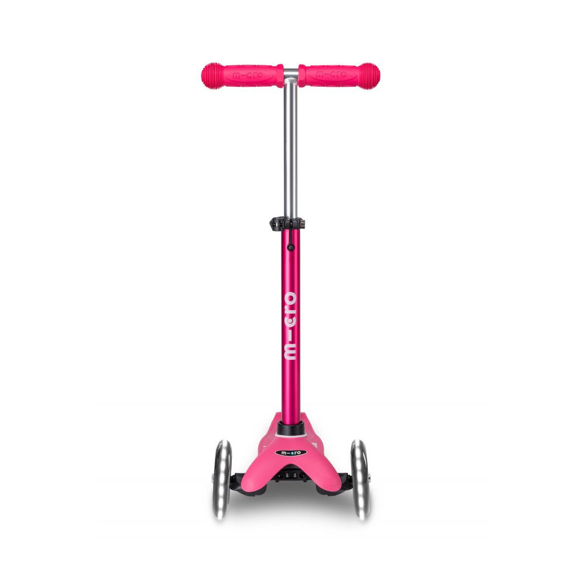 Voir la diapositive 2 : Micro Trottinette Mini Deluxe LED - Rose