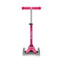Voir la diapositive 2 : Micro Trottinette Mini Deluxe LED - Rose