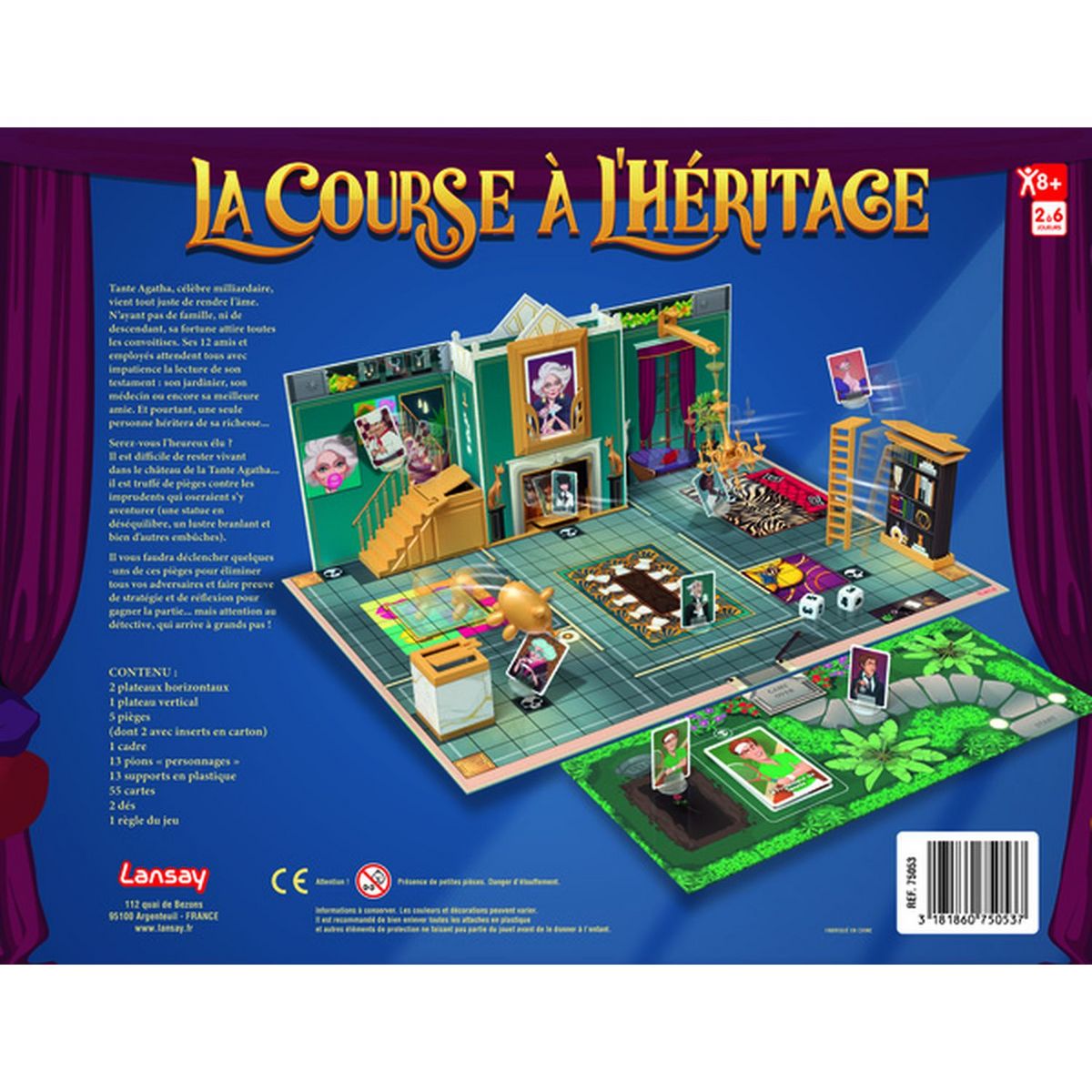 LANSAY Jeu La course à l'héritage