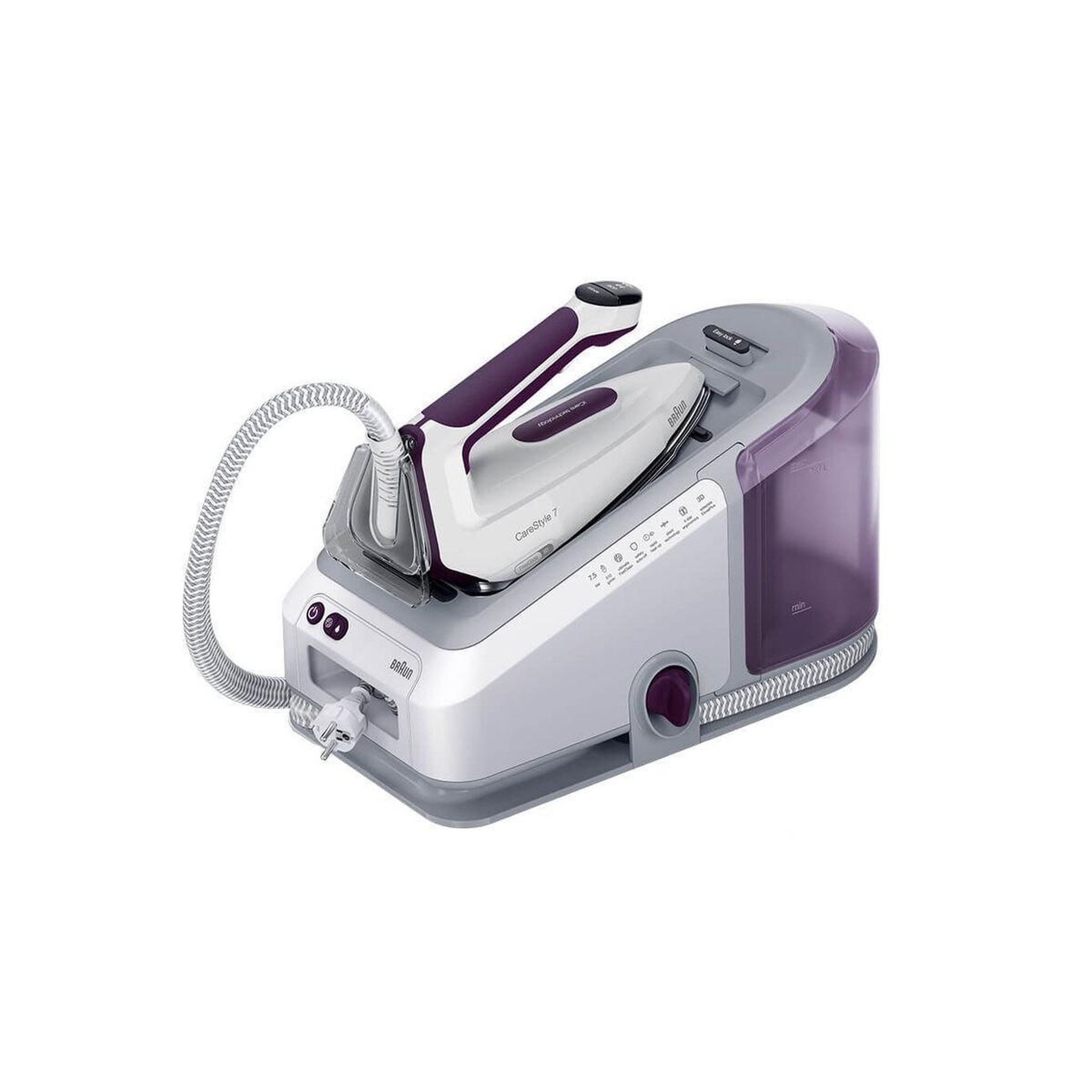 Voir la diapositive 2 : BRAUN Centrale vapeur Braun CareStyle 7 IS 7266 VI