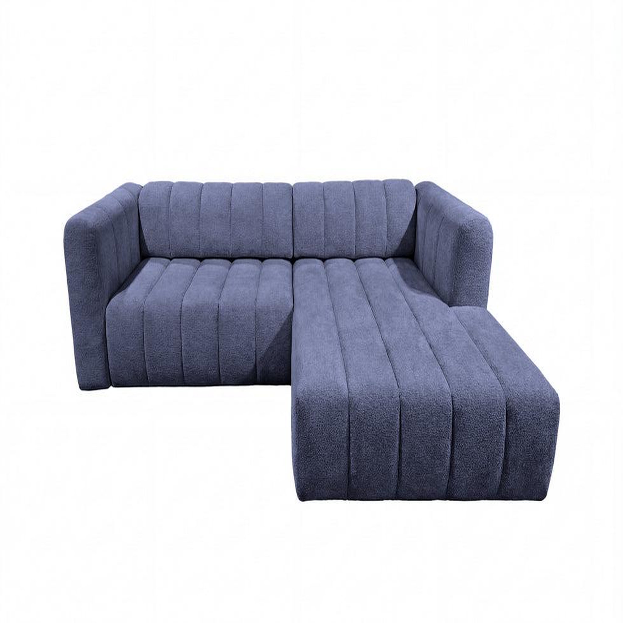 Voir la diapositive 1 : CASANOVA PARIS Marius - canapé d'angle tissu chenille