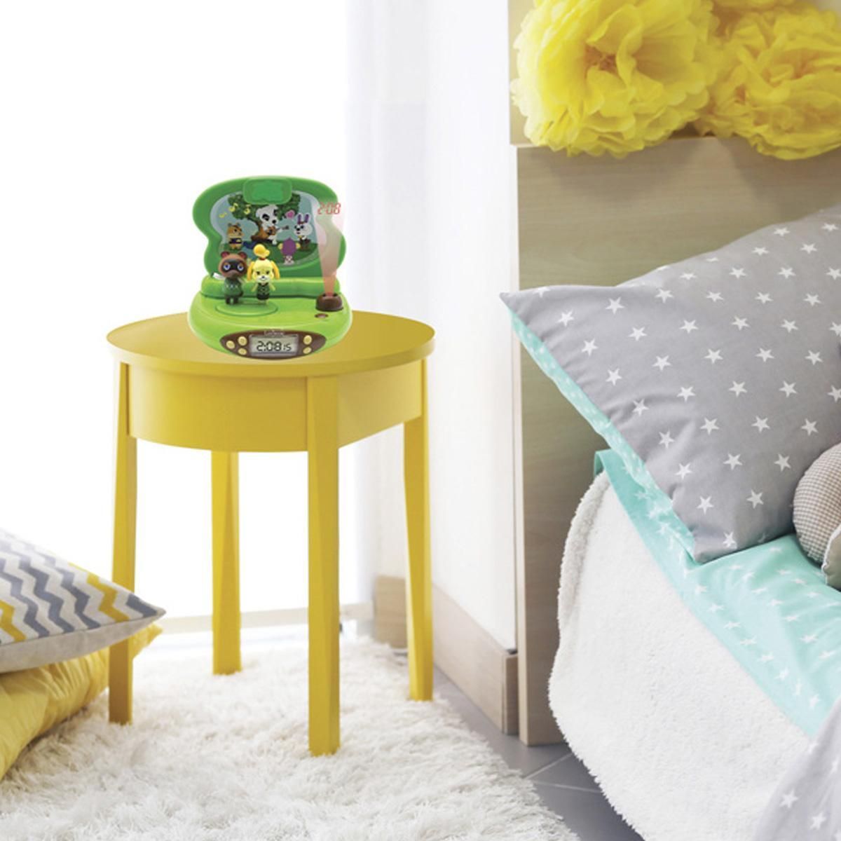 Lexibook Réveil Projecteur Animal Crossing en 3D