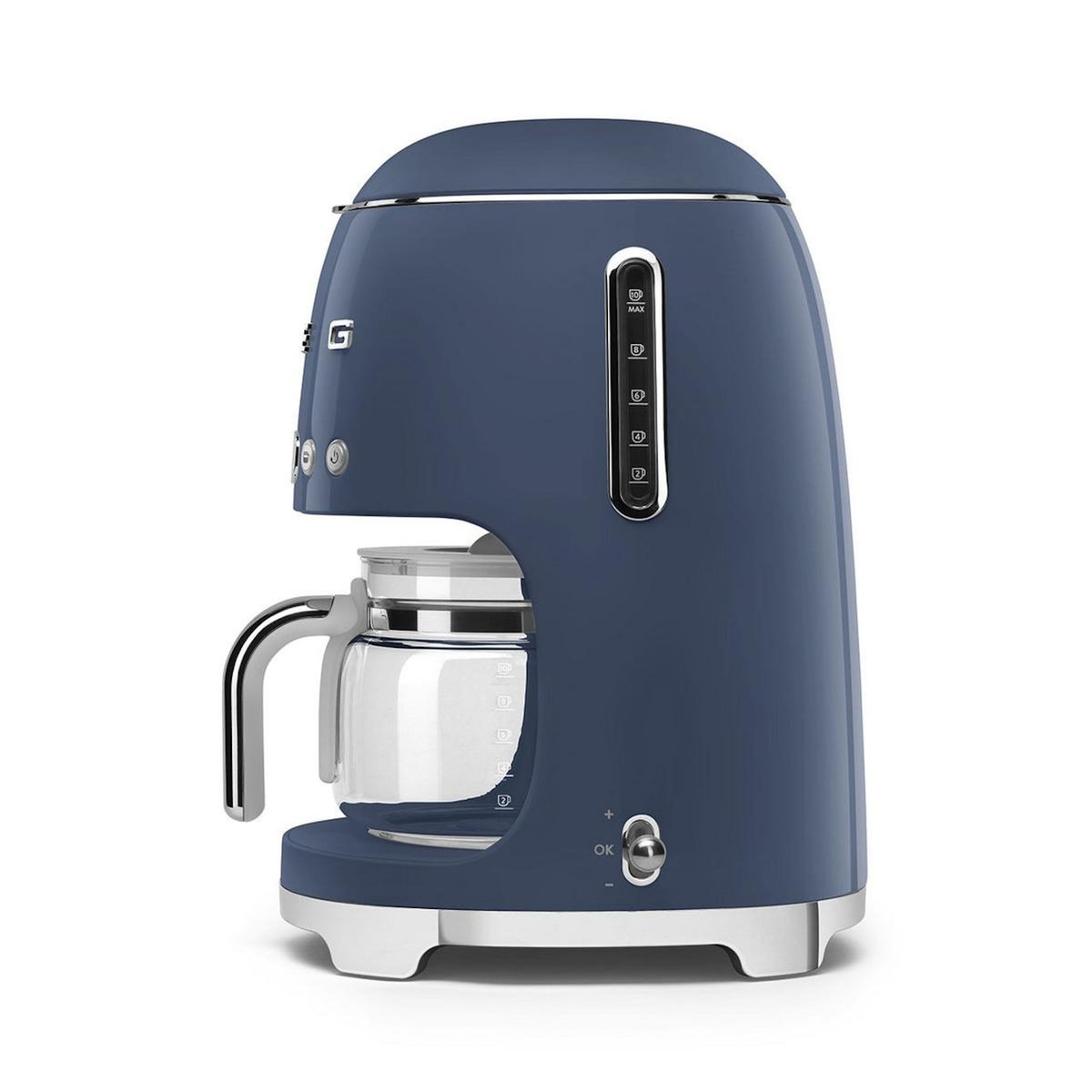 SMEG Cafetière filtre programmable 10 tasses 1050w navy blue - DCF02NBEU