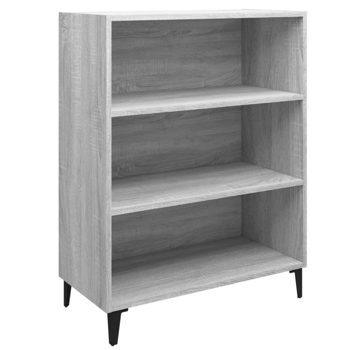 VIDAXL Buffet Sonoma gris 69,5x32,5x90 cm Bois d'ingenierie