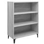 Voir la diapositive 2 : VIDAXL Buffet Sonoma gris 69,5x32,5x90 cm Bois d'ingenierie