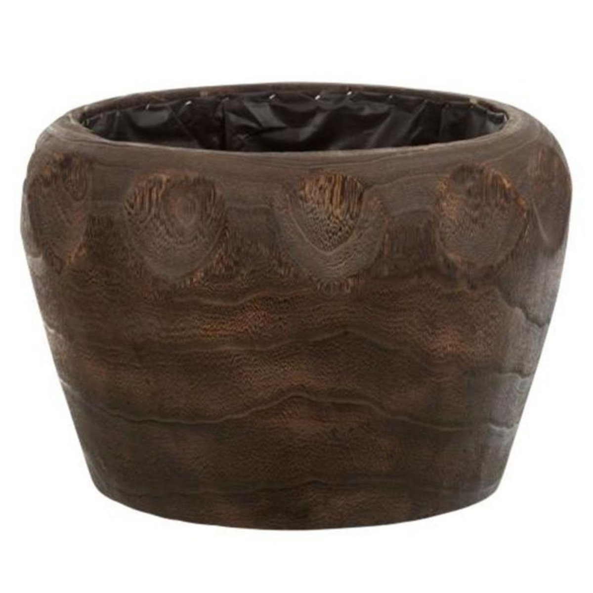 Paris Prix Cache-Pot en Bois  Thibo  29cm Marron