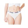 Voir la diapositive 3 : FILA Slip brésilien coton femme Uni FU6067