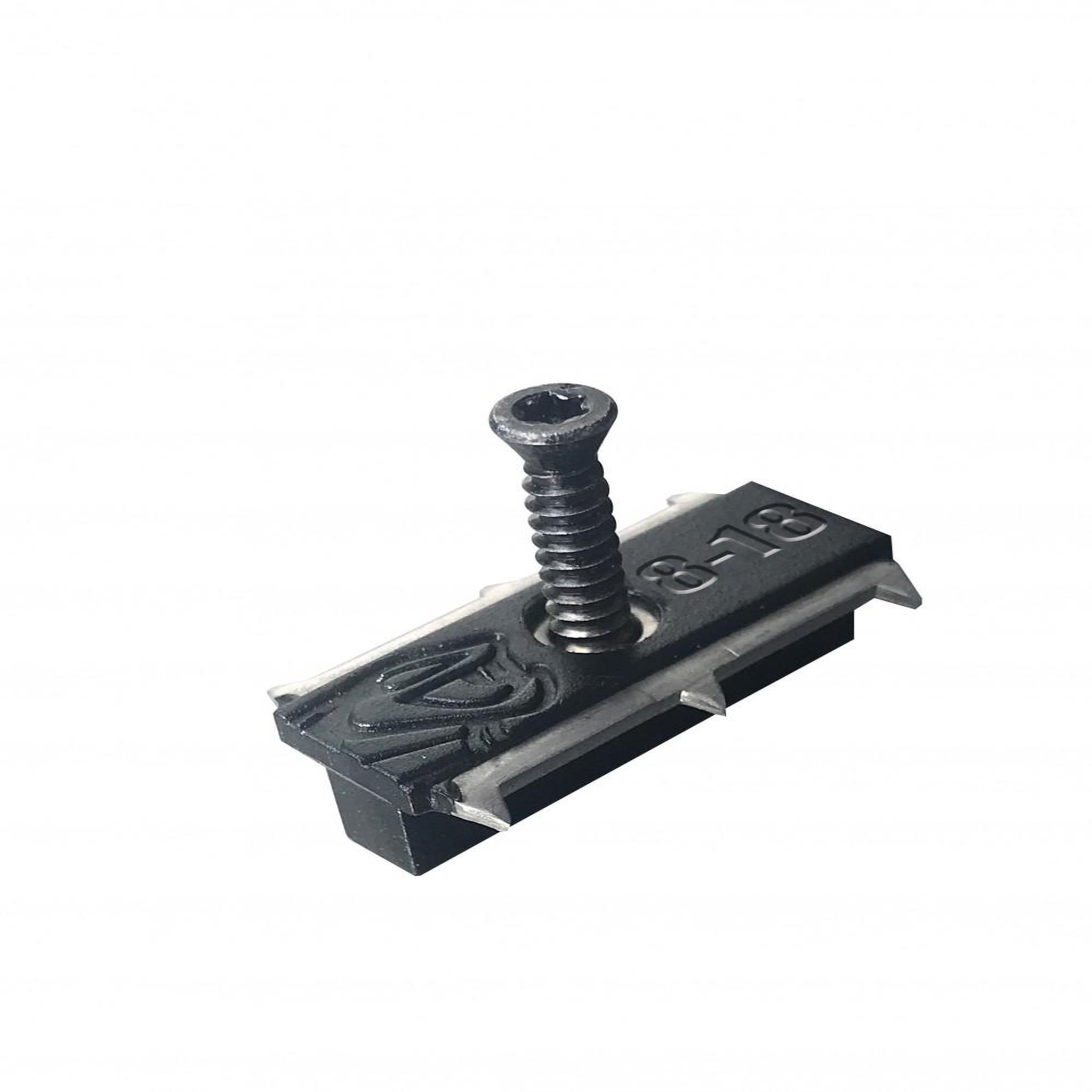 CENTRALE BRICO Lot de 95 clips + 5 clips départ/fin pour lames luxia bois alu, 4 m²