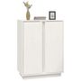 Voir la diapositive 4 : VIDAXL Buffet Blanc 60x35x80 cm Bois massif de pin