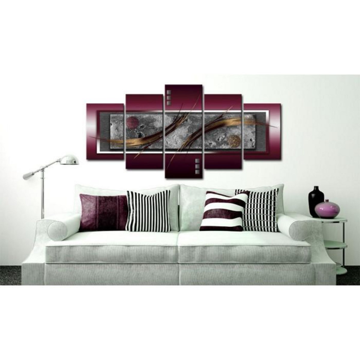 Paris Prix Tableau Imprimé  Elégance Bordeaux