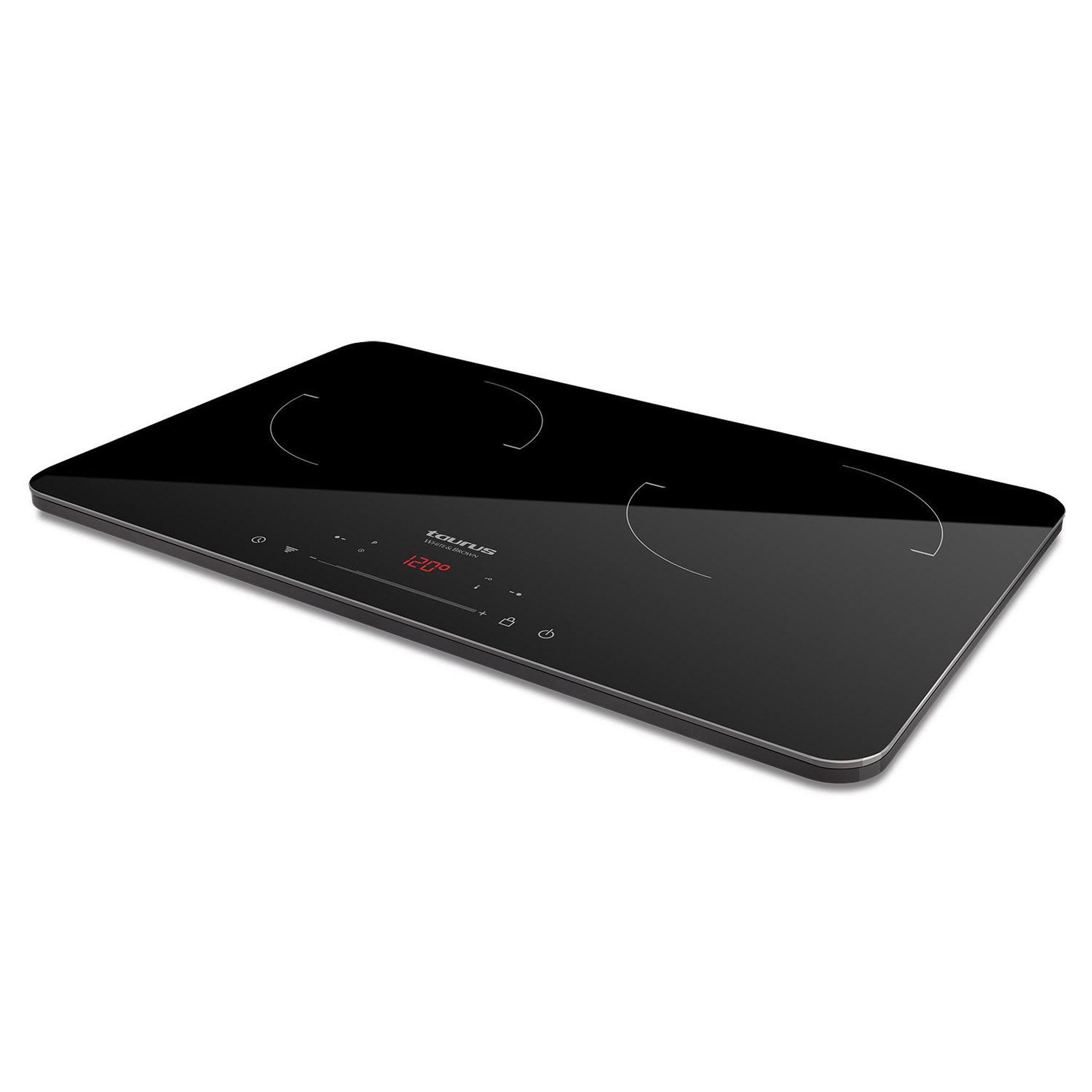 Taurus Table de cuisson à induction posable 2 feux 3500w - darkfire double