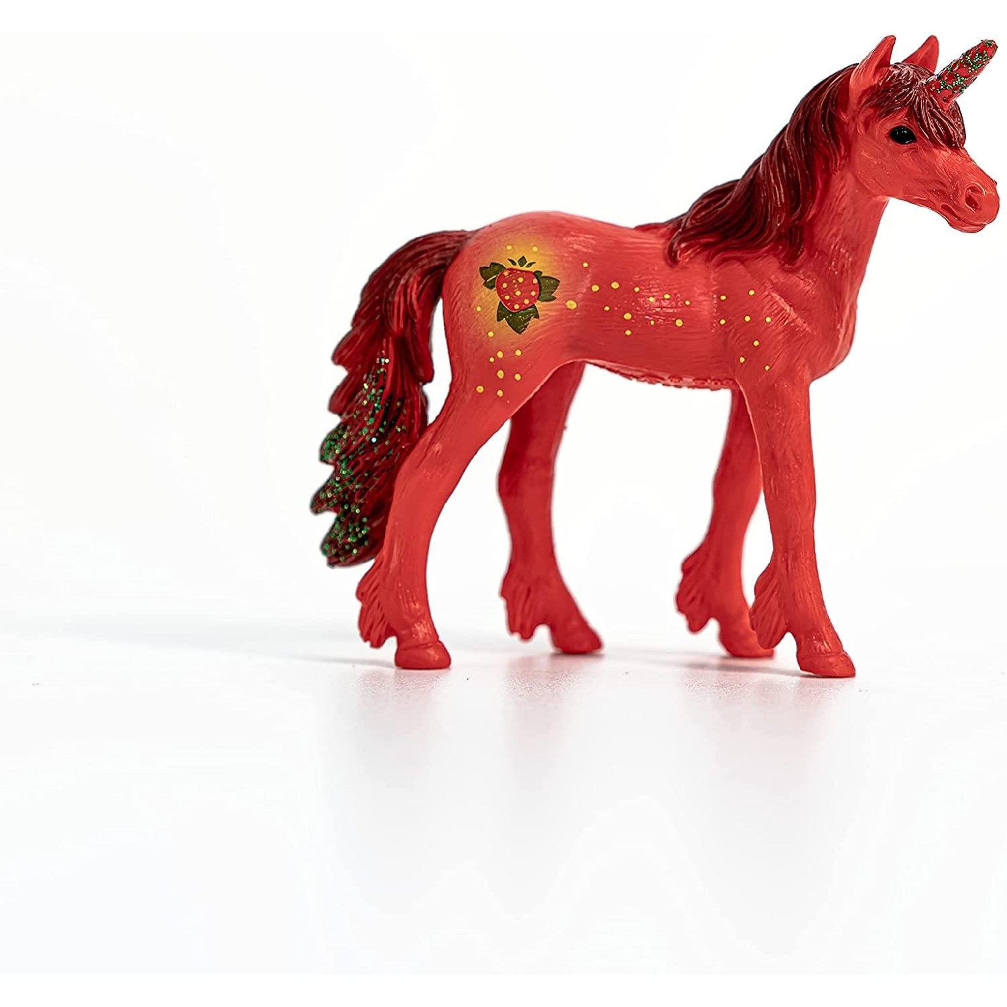 Voir la diapositive 2 : Schleich Bayala Poulain Licorne Strawberry