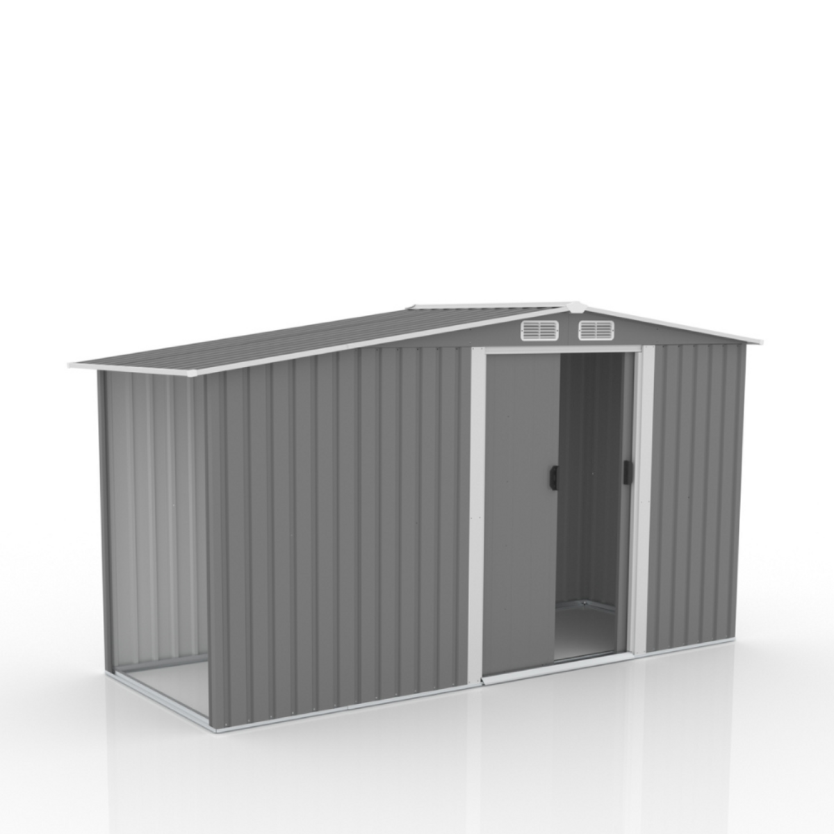 CONCEPT USINE Abri de jardin 4.38m2 avec abri bûches VOSGES