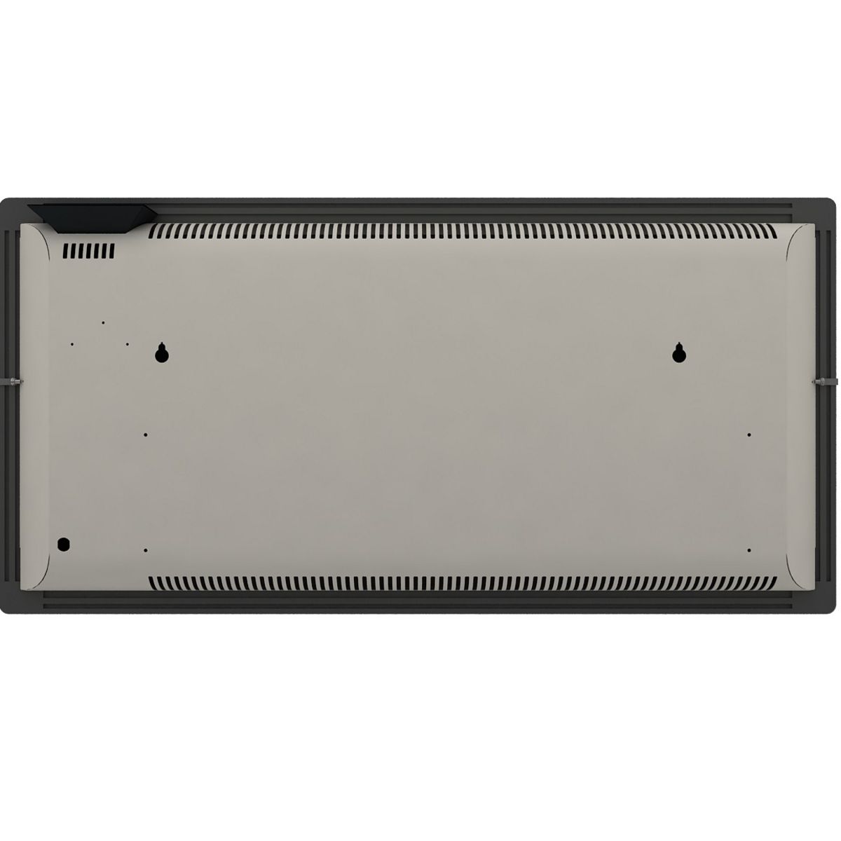 MAZDA Radiateur électrique 2000W pierre naturelle Dual Kherr - Ardoise noire