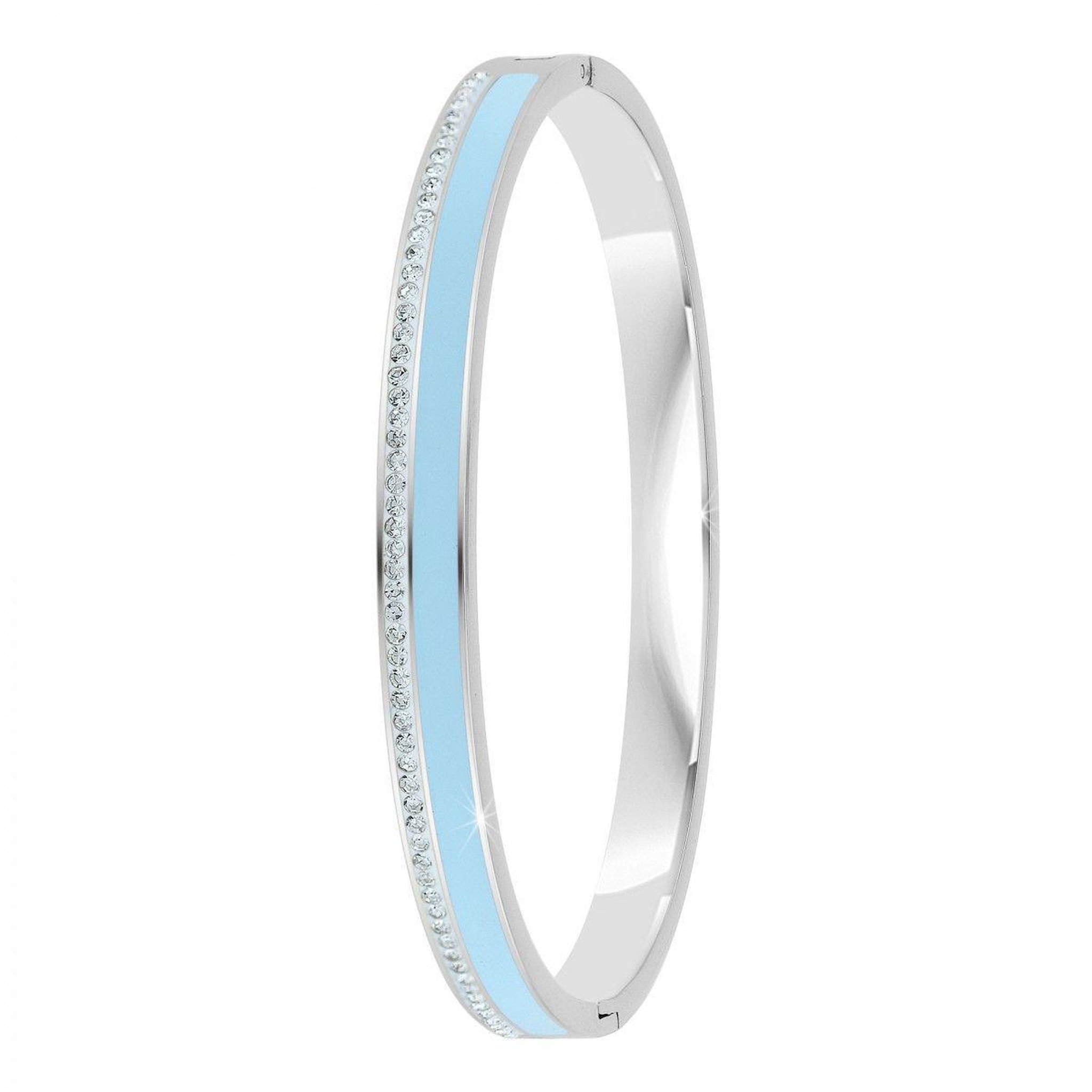 SC CRYSTAL Bracelet en Résine colorée ayant un aspect proche de l'Email orné de Cristaux scintillants par SC Crystal