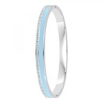 SC CRYSTAL Bracelet en Résine colorée ayant un aspect proche de l'Email orné de Cristaux scintillants par SC Crystal