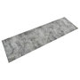 Voir la diapositive 1 : VIDAXL Tapis de cuisine lavable impression beton 60x180 cm velours
