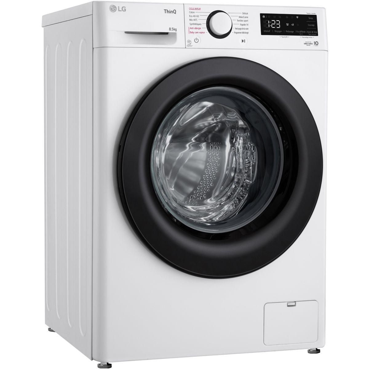 LG Lave linge hublot F82AV35WHS