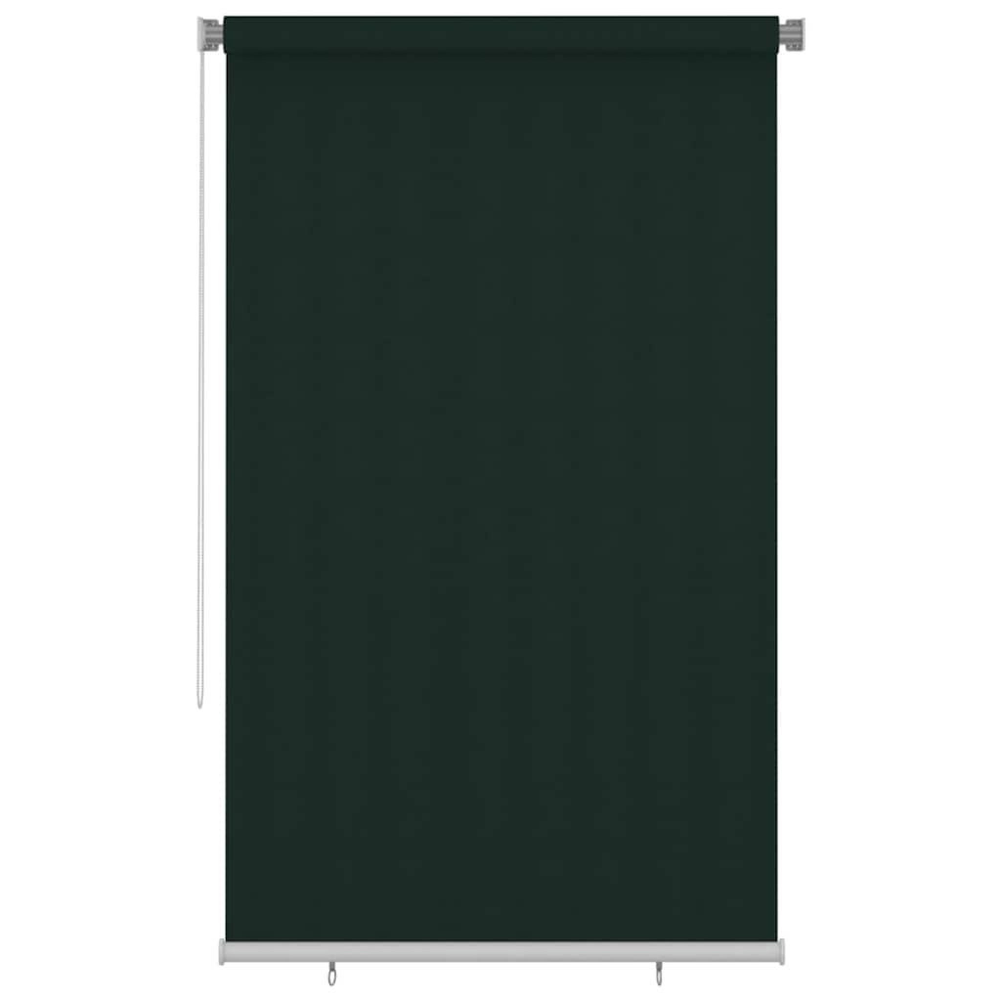 VIDAXL Store roulant d'exterieur 145 (l) x 230 (h) cm vert fonce hdpe