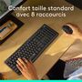 Voir la diapositive 3 : Logitech Clavier + Souris MK295 Silent Wireless Combo