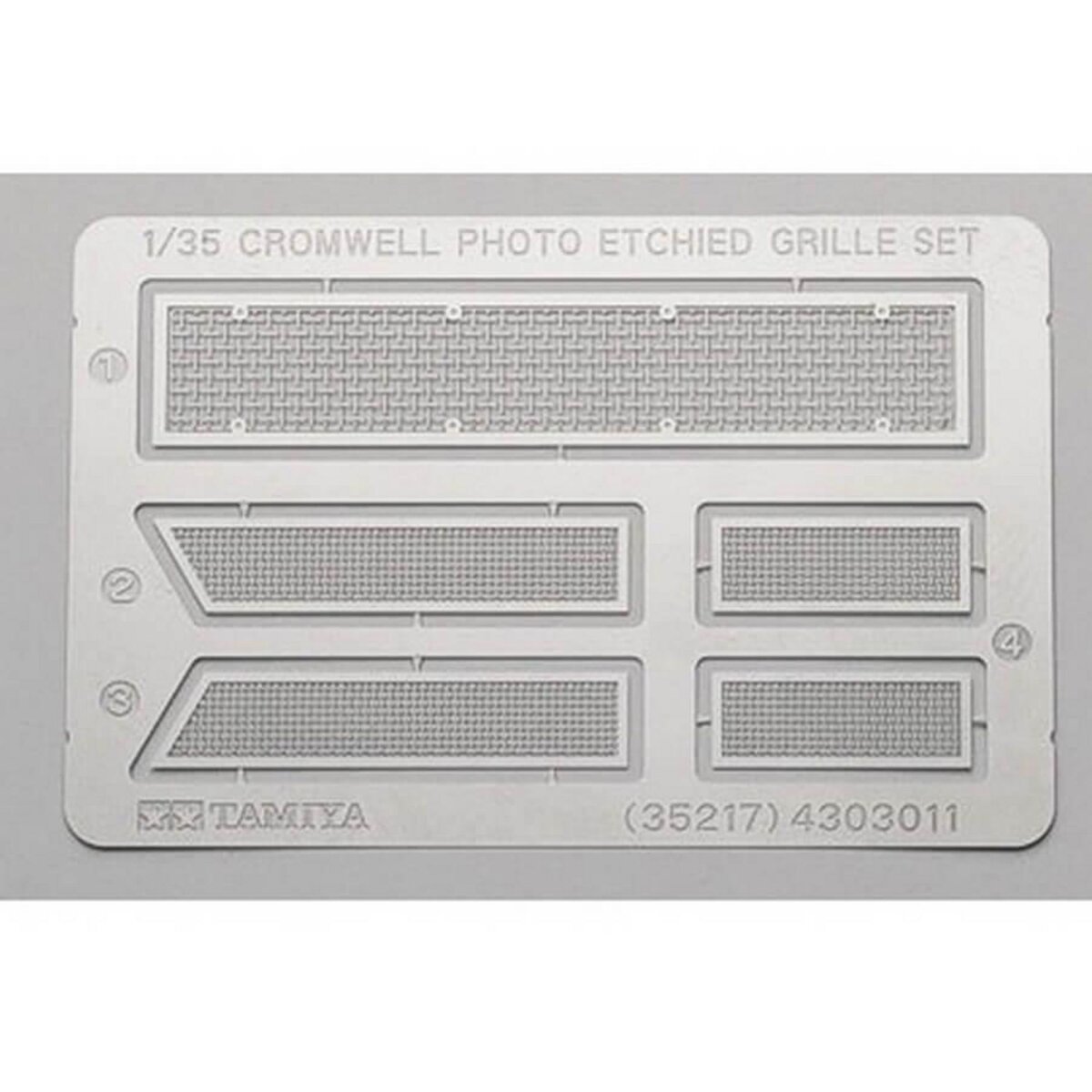 Tamiya Accessoires diorama : Grilles Cromwell