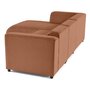 Voir la diapositive 6 : LISA DESIGN Suaro - canapé modulable d'angle gauche 4 places en tissu texturé