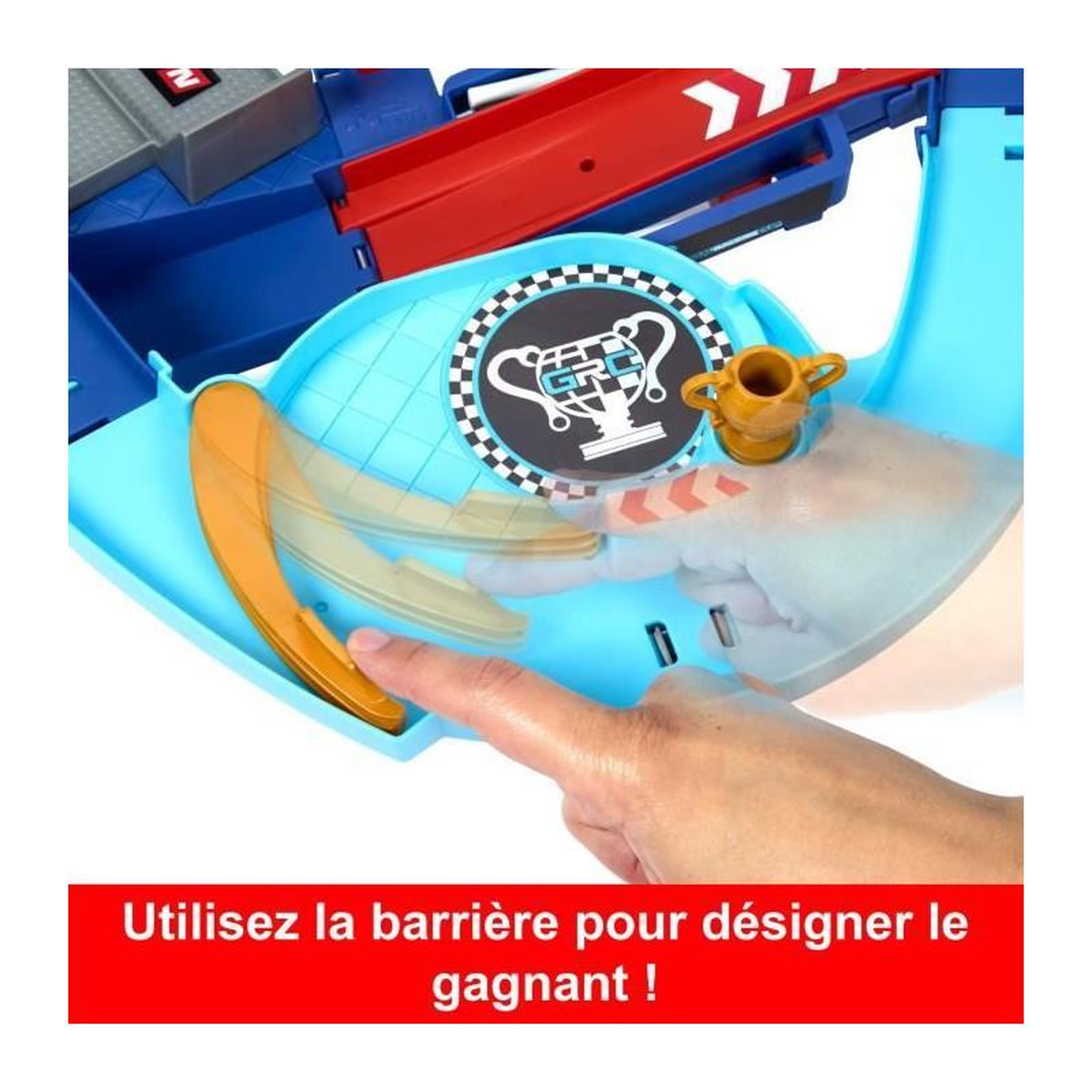 Voir la diapositive 3 : MATTEL Circuit de saut Mattel multicolore