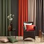 Voir la diapositive 5 : Paris Prix Housse de Coussin  Panama  40x40cm Rouge