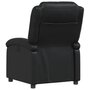 Voir la diapositive 5 : VIDAXL Fauteuil inclinable Noir Similicuir