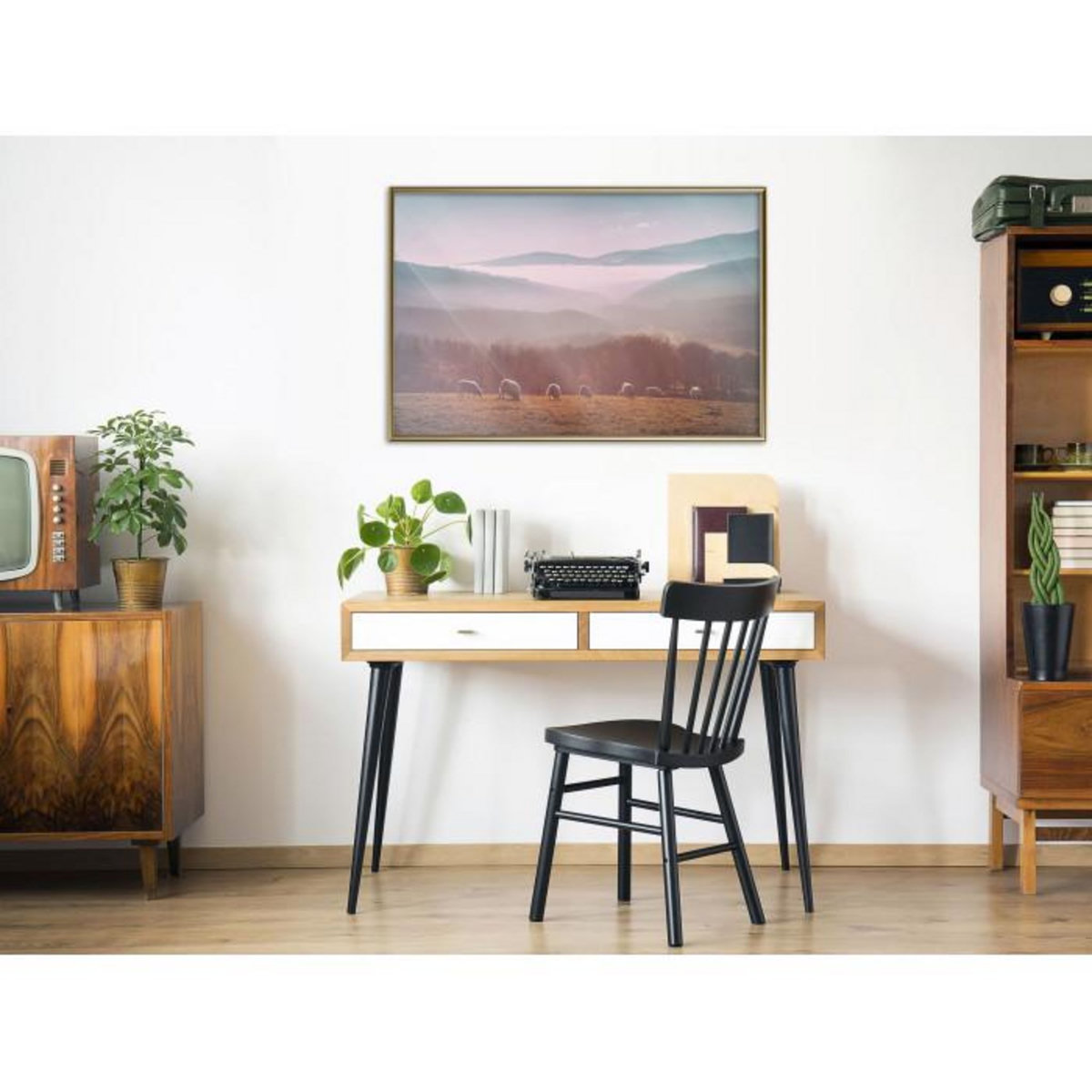 Paris Prix Affiche Murale Encadrée  Mountain Pasture