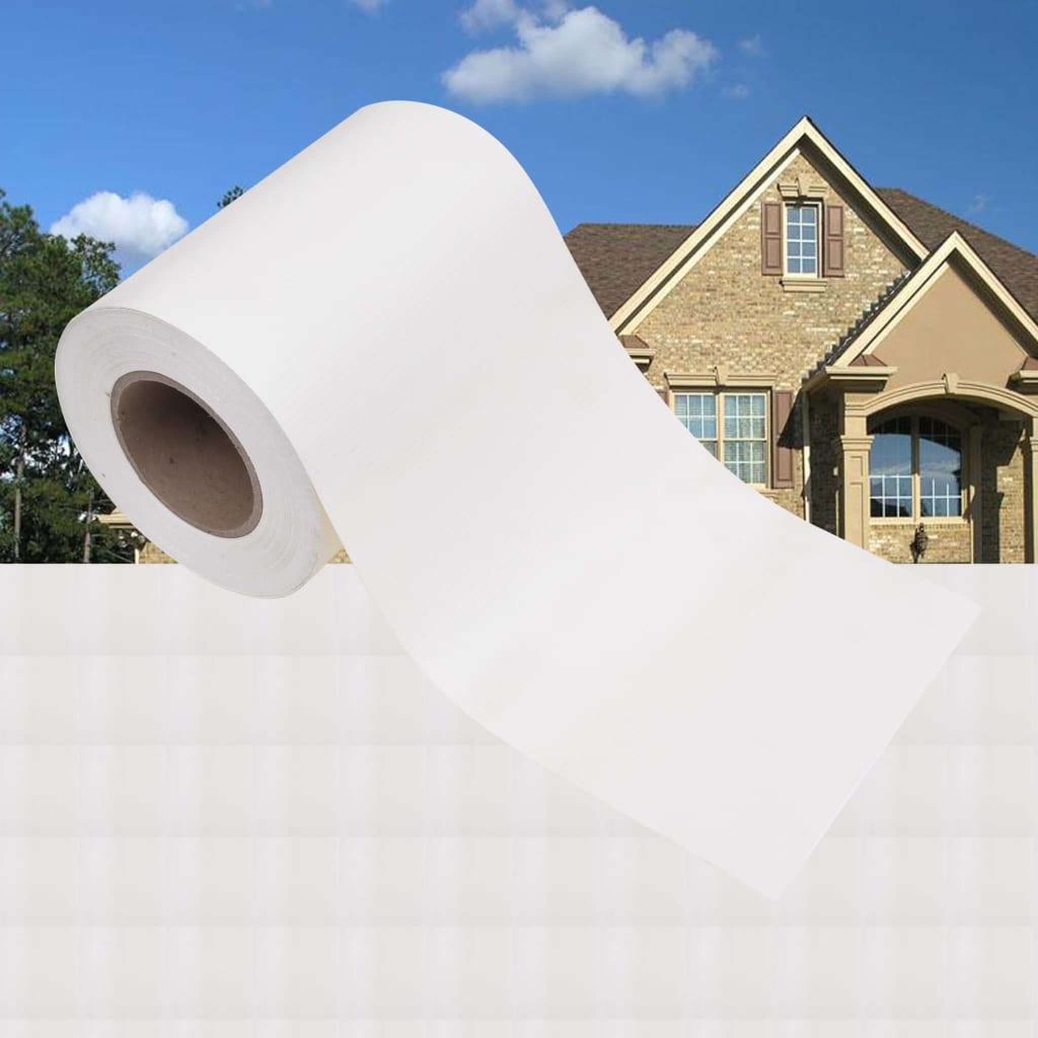 VIDAXL Ecran d'intimite de jardin PVC 35x0,19 m Blanc