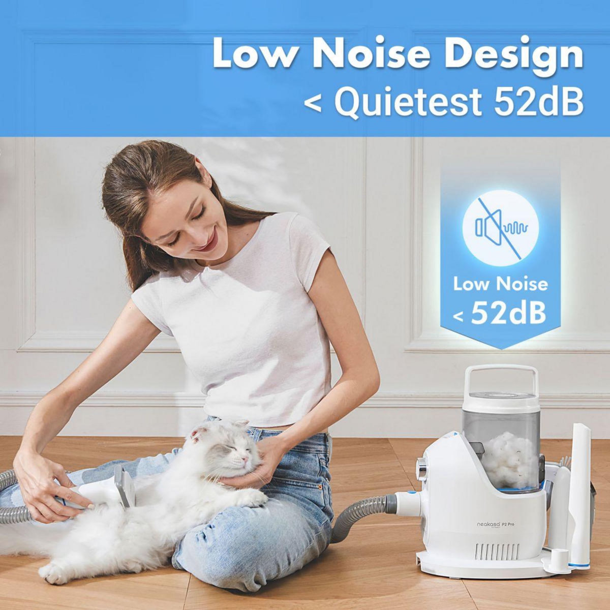 NEAKASA Kit de toilettage Toilettage P2 Pro 5 en 1