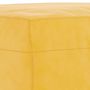 Voir la diapositive 5 : VIDAXL Banc Jaune 100x35x41 cm Velours