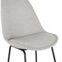 Voir la diapositive 6 : Paris Prix Tabouret de Bar Design  Veretia  109cm Gris & Noir